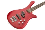 ბას გიტარა Warwick Rockbass Fortress, 4-String - Burgundy Red Transparent Satin - Image 4