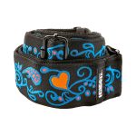 გიტარის ქამარი Dunlop JH24 STRAP HENDRIX BKLIGHT MONTEREY - Image 2