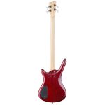 ბას გიტარა Warwick RockBass Corvette, 4-String - Burgundy Red Transparent Satin - Image 3