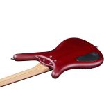 ბას გიტარა Warwick RockBass Corvette, 4-String - Burgundy Red Transparent Satin - Image 5