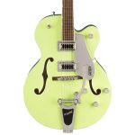 ელექტრო გიტარა GRETSCH G5420T Electromatic Classic Hollow Body Single-Cut with Bigsby, Two-Tone Anniversary Green - Image 2