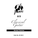 კლასიკური გიტარის სიმი ცალობით Warwick Classic Normal Tension A5/.035"  49435 S