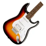 ელექტრო გიტარა SQUIER Affinity Series Strat Junior HSS, Laurel Fingerb, White Pickguard, 3-Color Sunburst - Image 3