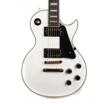 ელექტრო გიტარა Epiphone Les Paul Custom - Alpine White (Incl. Premium Gig Bag) - Image 2