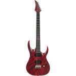 ელექტრო გიტარა Solar A2.6Canibalismo+  blood red open pore with black blood splatter, HS