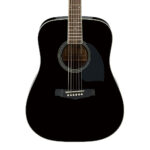 აკუსტიკური გიტარა IBANEZ PF15-BK Ac. Guitar (Black High Gloss) - Image 2