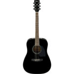 აკუსტიკური გიტარა IBANEZ PF15-BK Ac. Guitar (Black High Gloss)